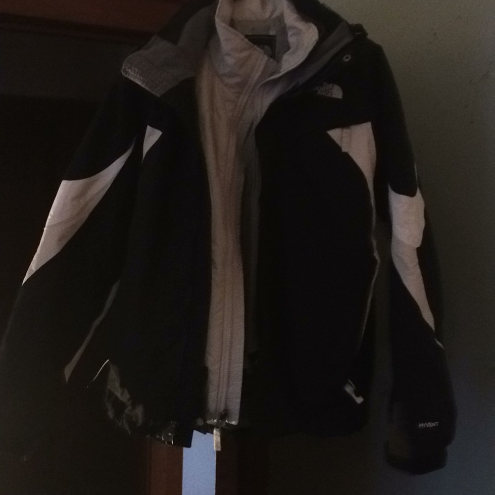 North Face 2 in 1 ski coat
